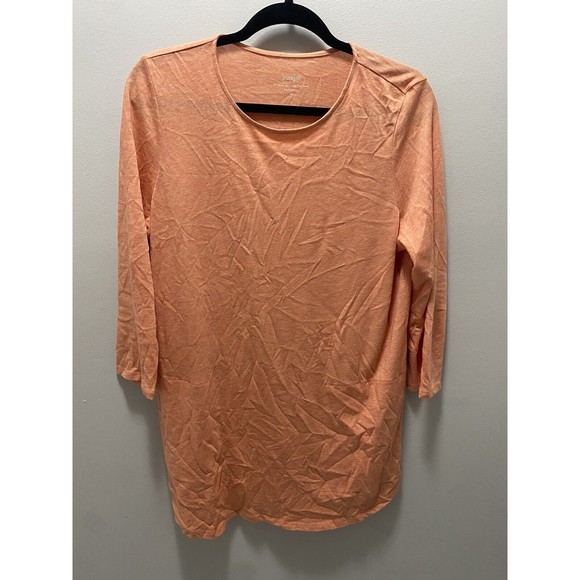 Purejill J Jill Pj Crew Neck Shirttail Tunic Size‎ Medium EUC - Picture 1 of 4